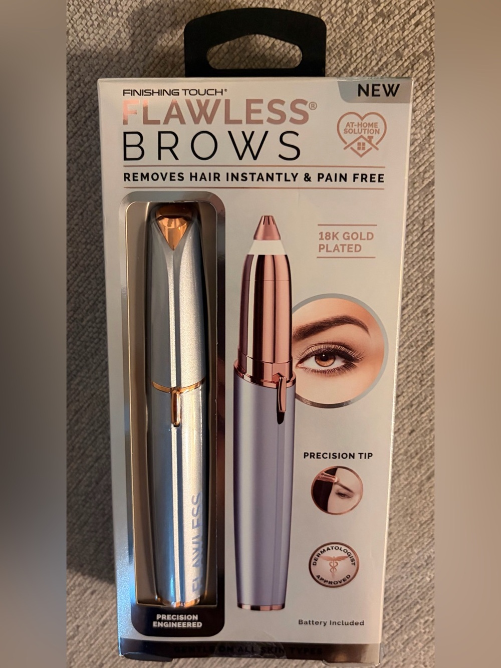 Finishing Touch Flawless Brows Precision Eyebrow Remover - *price is for two*